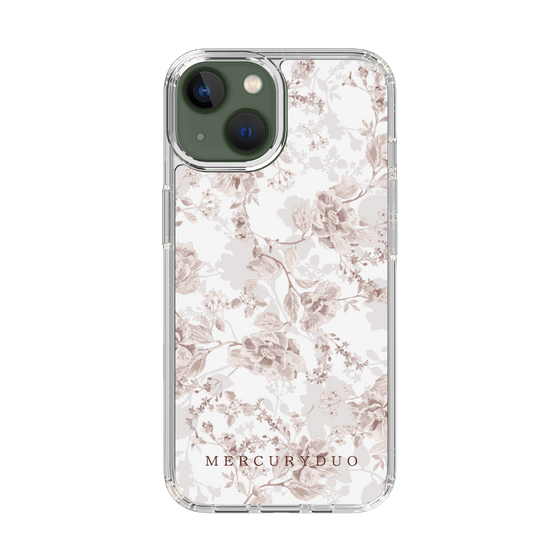 Slim Protection Case［ MERCURYDUO - NuanceFlower - Beige ］