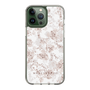 Slim Protection Case［ MERCURYDUO - NuanceFlower - Beige ］