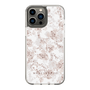 Slim Protection Case［ MERCURYDUO - NuanceFlower - Beige ］