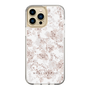 Slim Protection Case［ MERCURYDUO - NuanceFlower - Beige ］