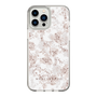 Slim Protection Case［ MERCURYDUO - NuanceFlower - Beige ］