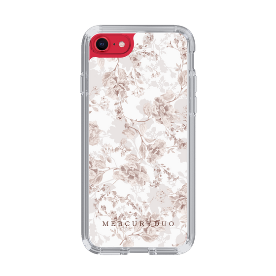 Slim Protection Case［ MERCURYDUO - NuanceFlower - Beige ］