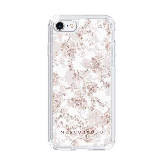 Slim Protection Case［ MERCURYDUO - NuanceFlower - Beige ］