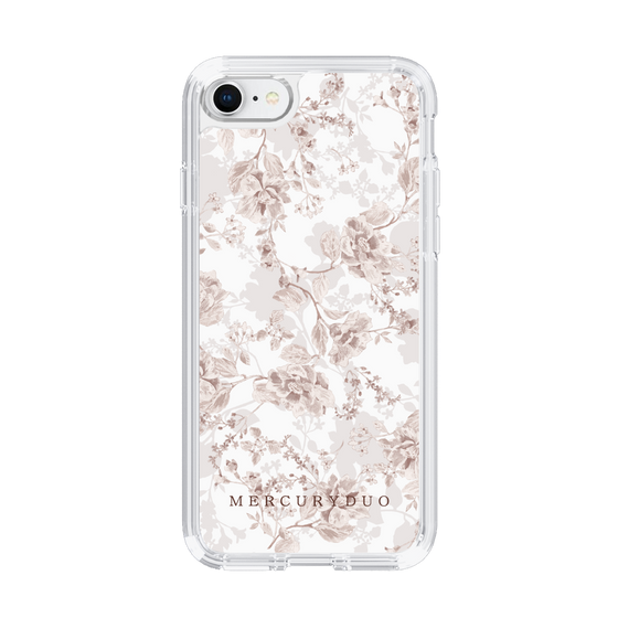Slim Protection Case［ MERCURYDUO - NuanceFlower - Beige ］