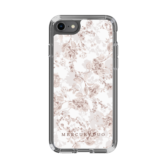 Slim Protection Case［ MERCURYDUO - NuanceFlower - Beige ］