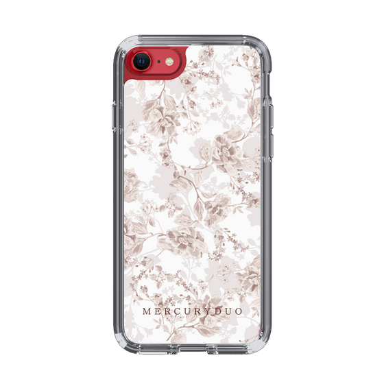 Slim Protection Case［ MERCURYDUO - NuanceFlower - Beige ］