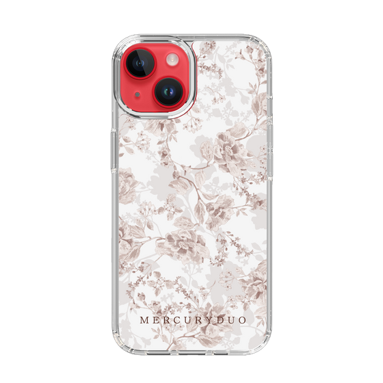 Slim Protection Case［ MERCURYDUO - NuanceFlower - Beige ］
