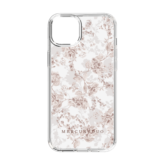 Slim Protection Case［ MERCURYDUO - NuanceFlower - Beige ］