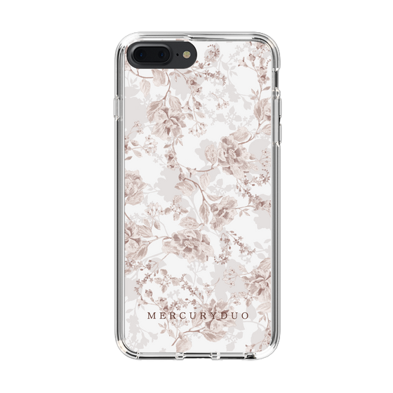 Slim Protection Case［ MERCURYDUO - NuanceFlower - Beige ］