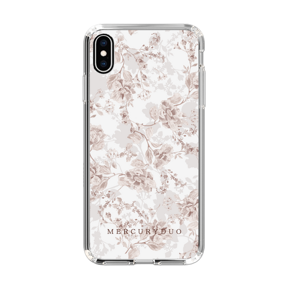 Slim Protection Case［ MERCURYDUO - NuanceFlower - Beige ］