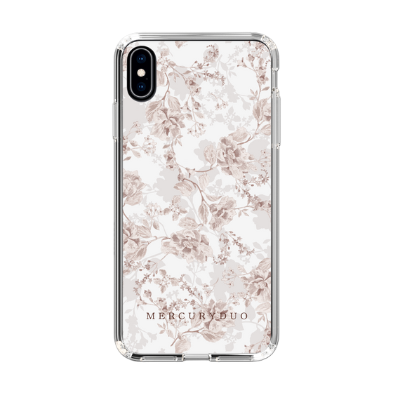 Slim Protection Case［ MERCURYDUO - NuanceFlower - Beige ］