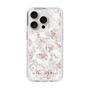 Slim Protection Case［ MERCURYDUO - NuanceFlower - Beige ］