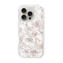 Slim Protection Case［ MERCURYDUO - NuanceFlower - Beige ］
