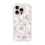Slim Protection Case［ MERCURYDUO - NuanceFlower - Beige ］