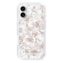 Slim Protection Case［ MERCURYDUO - NuanceFlower - Beige ］