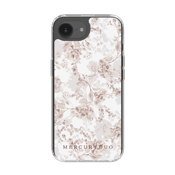 Slim Protection Case［ MERCURYDUO - NuanceFlower - Beige ］