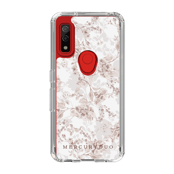 Slim Protection Case［ MERCURYDUO - NuanceFlower - Beige ］