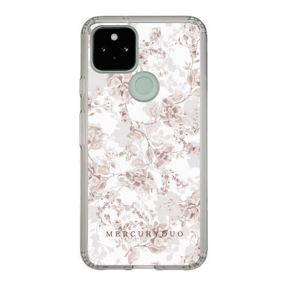 Slim Protection Case［ MERCURYDUO - NuanceFlower - Beige ］