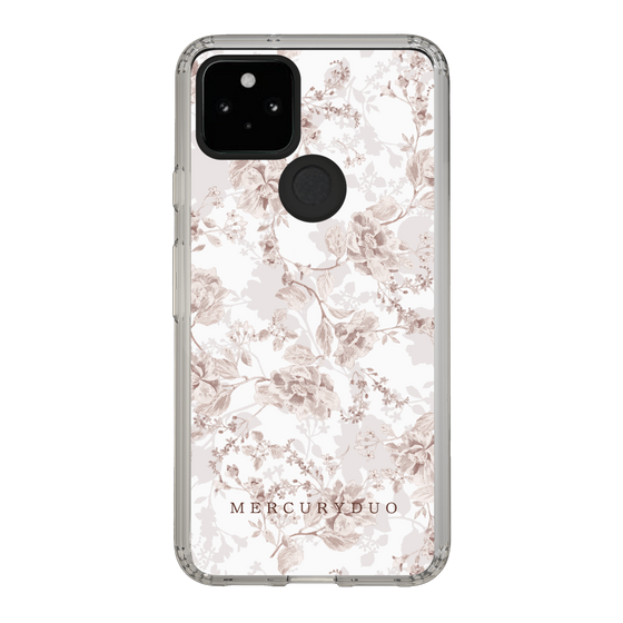 Slim Protection Case［ MERCURYDUO - NuanceFlower - Beige ］
