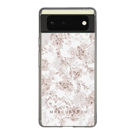 Slim Protection Case［ MERCURYDUO - NuanceFlower - Beige ］