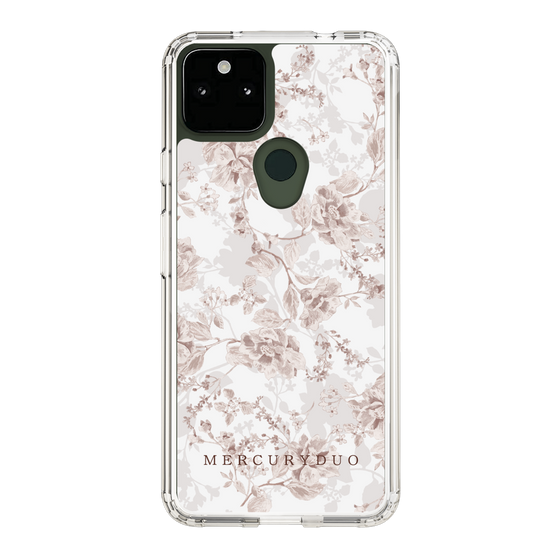 Slim Protection Case［ MERCURYDUO - NuanceFlower - Beige ］
