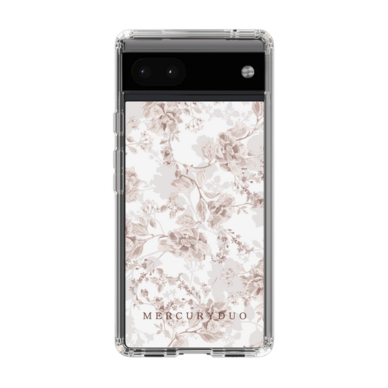Slim Protection Case［ MERCURYDUO - NuanceFlower - Beige ］