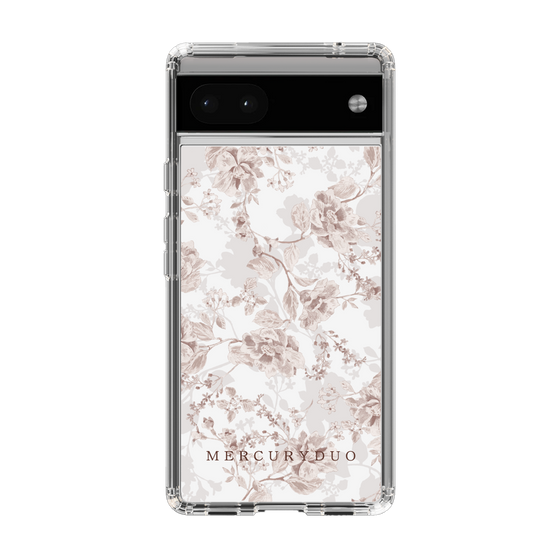 Slim Protection Case［ MERCURYDUO - NuanceFlower - Beige ］