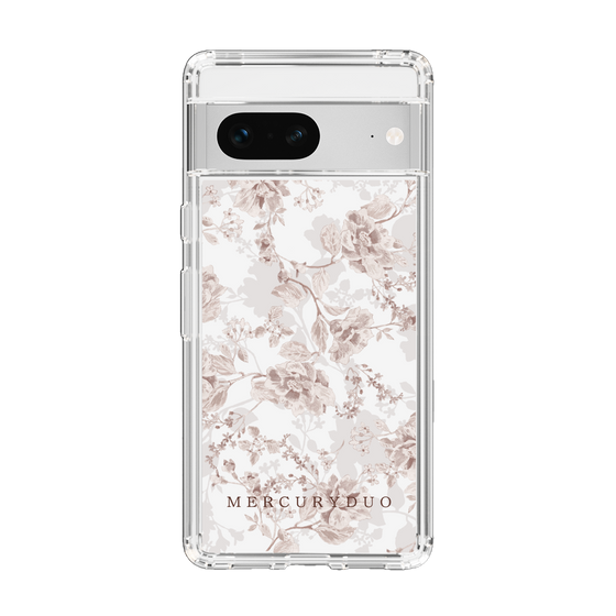 Slim Protection Case［ MERCURYDUO - NuanceFlower - Beige ］