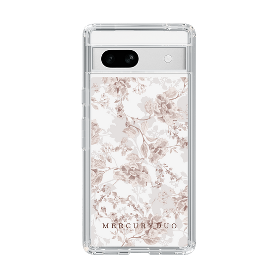 Slim Protection Case［ MERCURYDUO - NuanceFlower - Beige ］