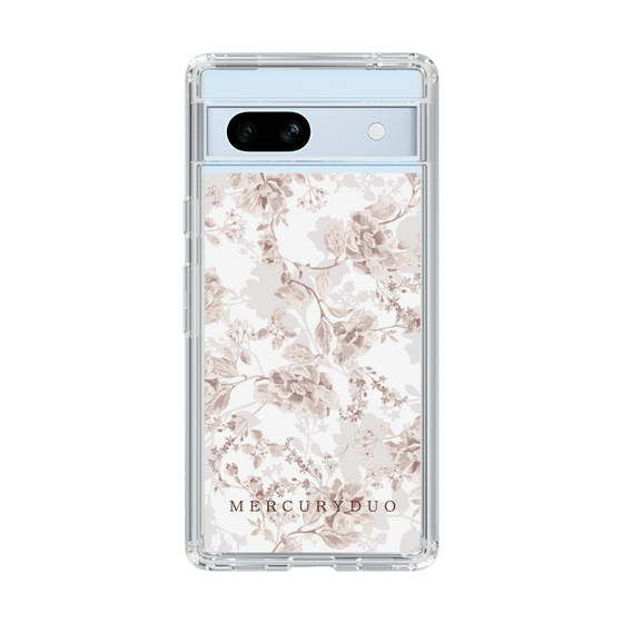 Slim Protection Case［ MERCURYDUO - NuanceFlower - Beige ］