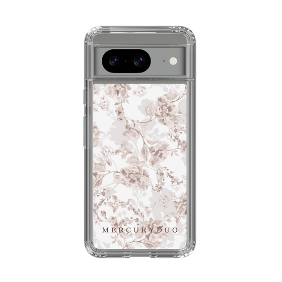 Slim Protection Case［ MERCURYDUO - NuanceFlower - Beige ］