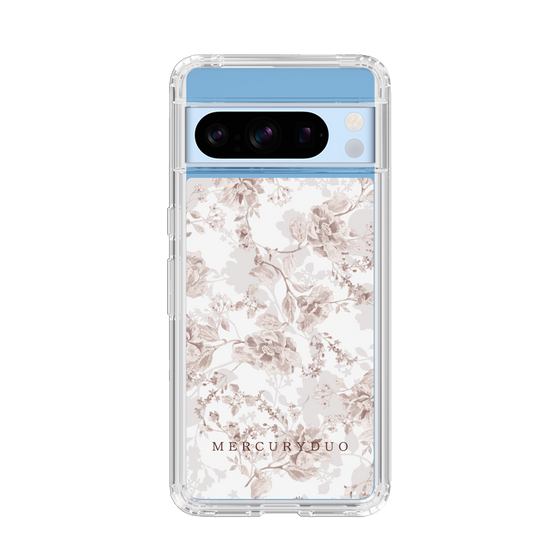 Slim Protection Case［ MERCURYDUO - NuanceFlower - Beige ］