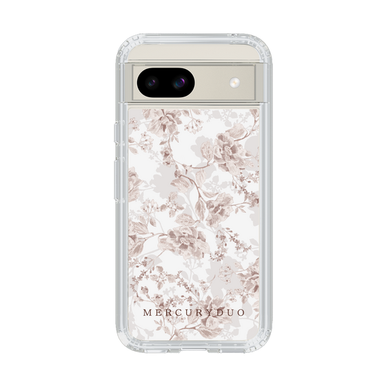 Slim Protection Case［ MERCURYDUO - NuanceFlower - Beige ］