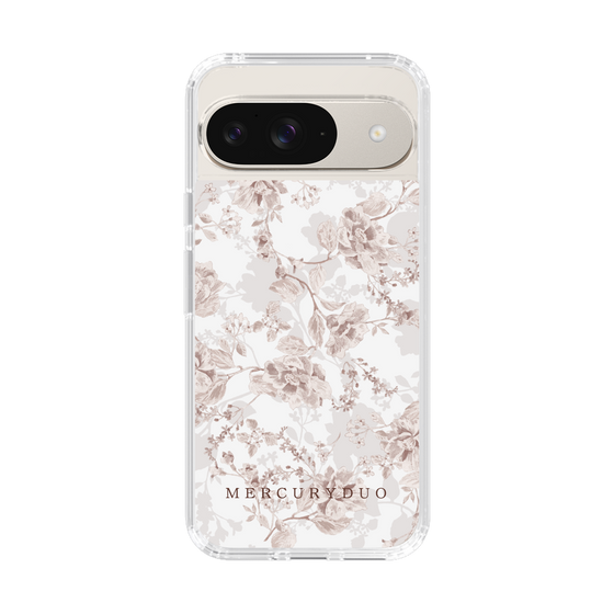 Slim Protection Case［ MERCURYDUO - NuanceFlower - Beige ］