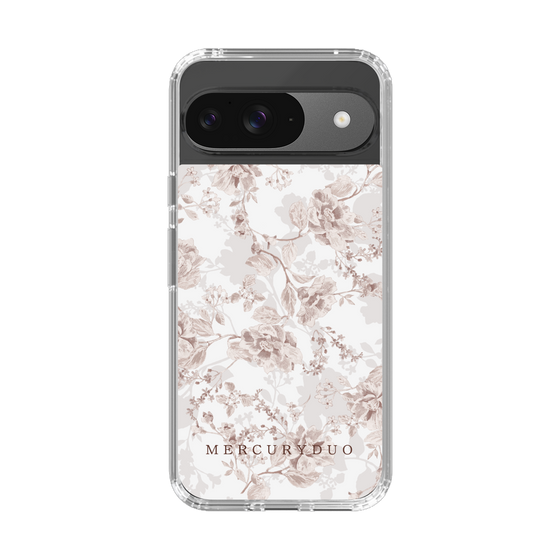 Slim Protection Case［ MERCURYDUO - NuanceFlower - Beige ］