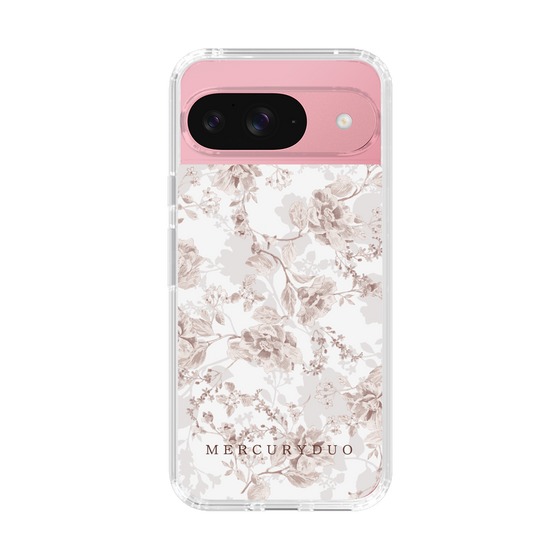 Slim Protection Case［ MERCURYDUO - NuanceFlower - Beige ］