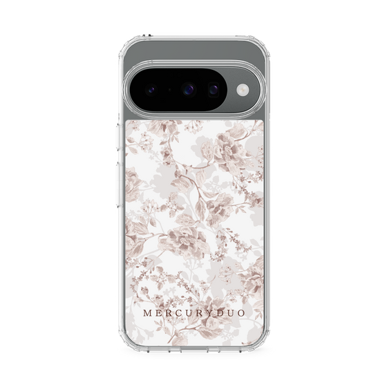 Slim Protection Case［ MERCURYDUO - NuanceFlower - Beige ］