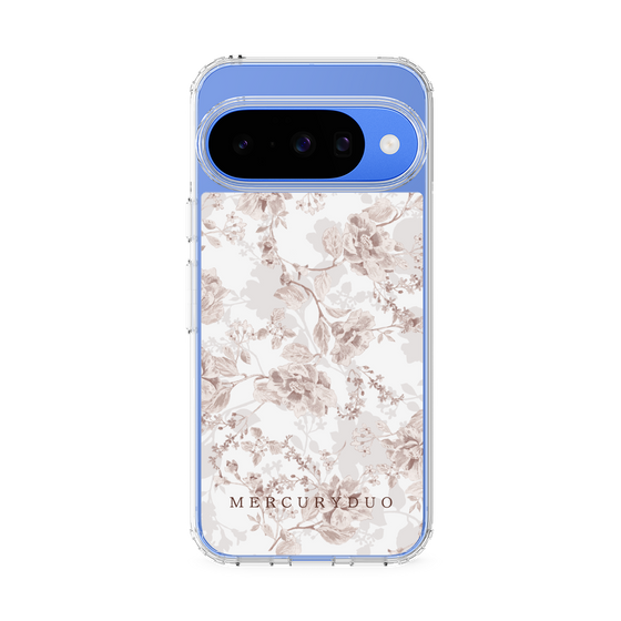 Slim Protection Case［ MERCURYDUO - NuanceFlower - Beige ］