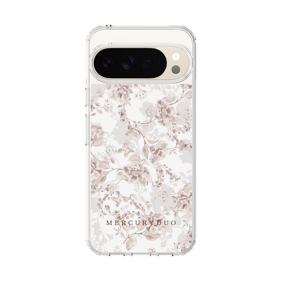 Slim Protection Case［ MERCURYDUO - NuanceFlower - Beige ］