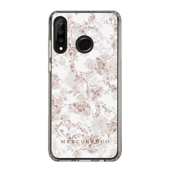 Slim Protection Case［ MERCURYDUO - NuanceFlower - Beige ］