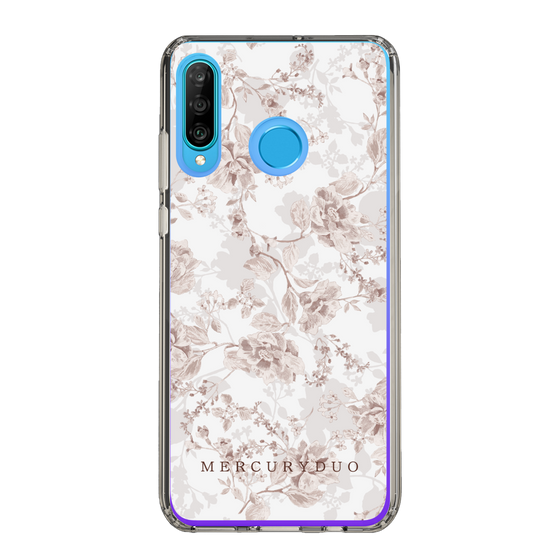 Slim Protection Case［ MERCURYDUO - NuanceFlower - Beige ］