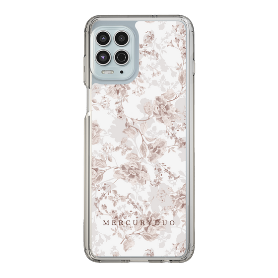 Slim Protection Case［ MERCURYDUO - NuanceFlower - Beige ］