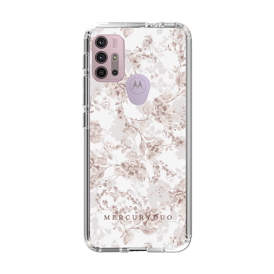 Slim Protection Case［ MERCURYDUO - NuanceFlower - Beige ］