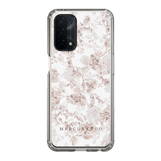 Slim Protection Case［ MERCURYDUO - NuanceFlower - Beige ］