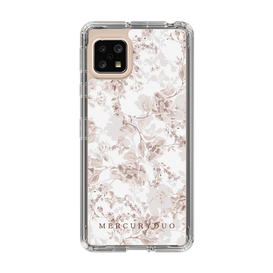Slim Protection Case［ MERCURYDUO - NuanceFlower - Beige ］