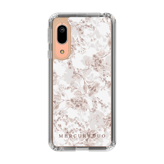 Slim Protection Case［ MERCURYDUO - NuanceFlower - Beige ］