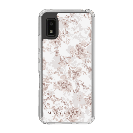 Slim Protection Case［ MERCURYDUO - NuanceFlower - Beige ］