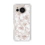 Slim Protection Case［ MERCURYDUO - NuanceFlower - Beige ］