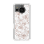 Slim Protection Case［ MERCURYDUO - NuanceFlower - Beige ］