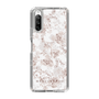 Slim Protection Case［ MERCURYDUO - NuanceFlower - Beige ］